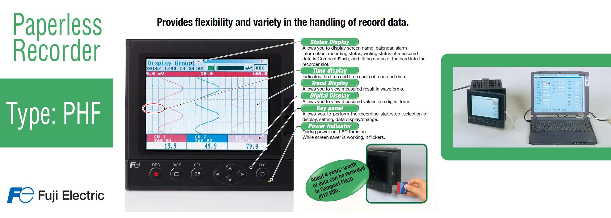 Paperless Recorder (PHF)